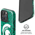 Michigan State University Spartans Digital Pixels iPhone 16 Pro Magsafe Impact Case